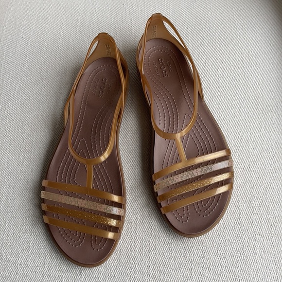 ICONIC COMFORT GOLD CROCS